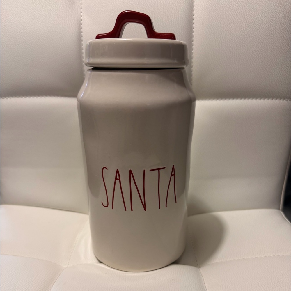 Rae Dunn Santa Ceramic Canister